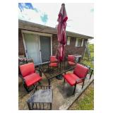 Champion Bay Outdoor Patio Set with Cushions
