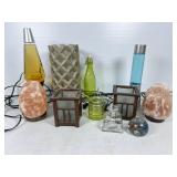 Decorative Lamps and Glassware
