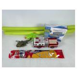 Toy Bundle with Tonka Fire Truck and Pool Cover