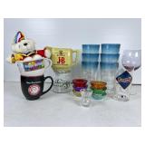 Glassware and Collectibles Lot