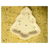 Hutschenreuther Christmas Tree Shaped Dish