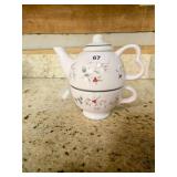 Pfaltzgraff China Tea-for-One Set