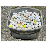 Large Bin of Mixed Golf Balls