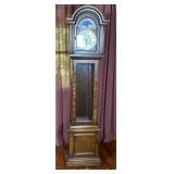 Ridgeway Grandfather Clock with Brass Dial