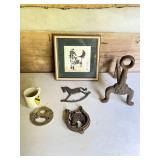 Framed Art and Equestrian Items