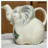 Clinchfield Pottery Elephant Creamer