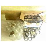 Glass Mason Jars with Metal Lids