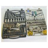 Two Socket and Tool Sets in Hard Plastic Cases