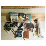 Office Supplies and Posters Lot