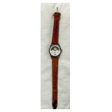 Helbros Moontrez Wristwatch with Leather Strap
