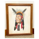 Framed Painting Signed by G. Crispin