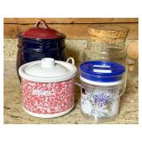 Kitchen Canisters and Crocks