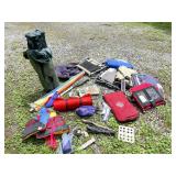 Camping Gear With Tent Components