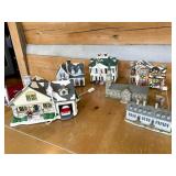 Illuminated Ceramic Village Houses
