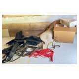 Equestrian Tack and Books, Including 'Table Talk'