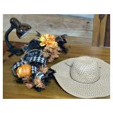 Straw Hat, Halloween Decor, and Clip-On Lamp