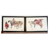 Framed Native American-Themed Prints