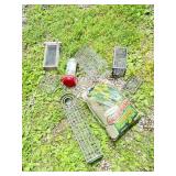 Bird Feeders and Seed Bag