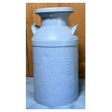 Metal Milk Can Embossed 'Sugar Creek-57'