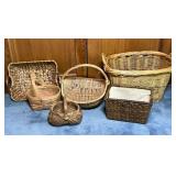 Woven Baskets in Various Styles