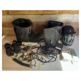 Equestrian Gear Lot with Helmet, Tack, and Accesso