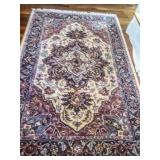 Persian-Style Handwoven Wool Rug