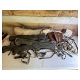 Equestrian Tack Lot with Orthoflex Saddle Pad