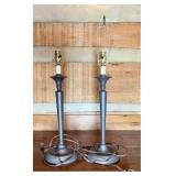 Gunmetal Table Lamp Bases