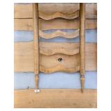 Ladder Back Chairs with Woven Seats