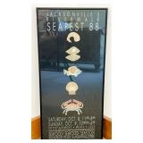 Framed 'Seafest 88' Poster
