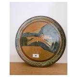 Handcrafted Ceramic Plate with Animal Motif