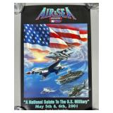 2001 Air & Sea Show Poster