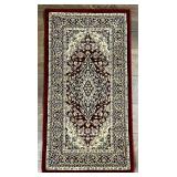Odyssey Red Olefin Fiber Rug, 2'x4'