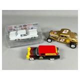 Die-Cast Model Cars, Set of Three