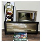Wall Art and Mirror Decor