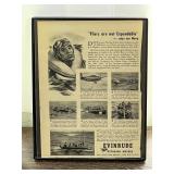 Evinrude Outboard Motors Advertising Print