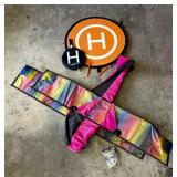 Parachute with Drone Landing Pads