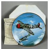 Hamilton Collection P-47 Thunderbolt Plate