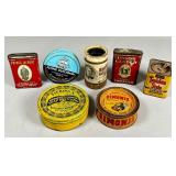 Vintage Tobacco and Product Tins