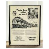 1951 Lackawanna Railroad Advertisement Print