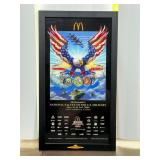 Framed McDonald's Military Salute Poster