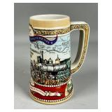 Ceramic Stein, Great American Achievements, Brazil