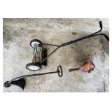 Green States Reel Mower and Homelite Trimmer