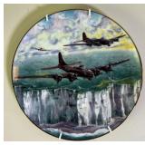 Decorative Plate 'Sortie at Dawn' by David Wayne R