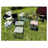 Outdoor Furniture and Assorted Fixtures Lot