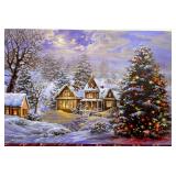 Nicky Boehme Winter Scene LED Canvas Art