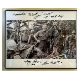 Signed Vietnam War Photograph Print