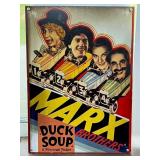 Marx Brothers 'Duck Soup' Metal Sign