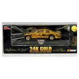 24K Gold-Plated NASCAR Die-Cast Car in Box