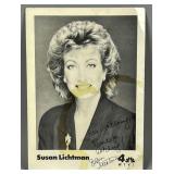 Signed Susan Lichtman WTVJ Promotional Photo